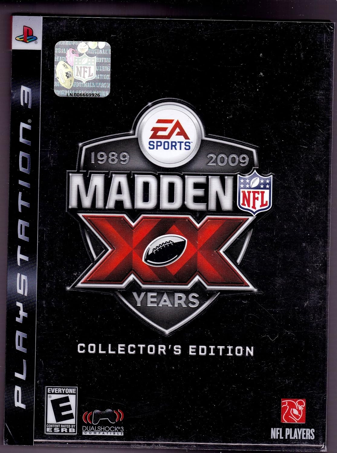 Madden NFL 2009 20th Anniversary Collector's Edition - PlayStation 3