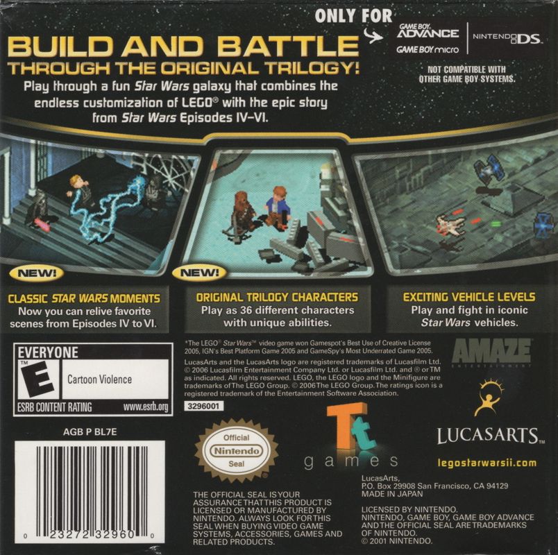 LEGO Star Wars II: The Original Trilogy - Game Boy Advance