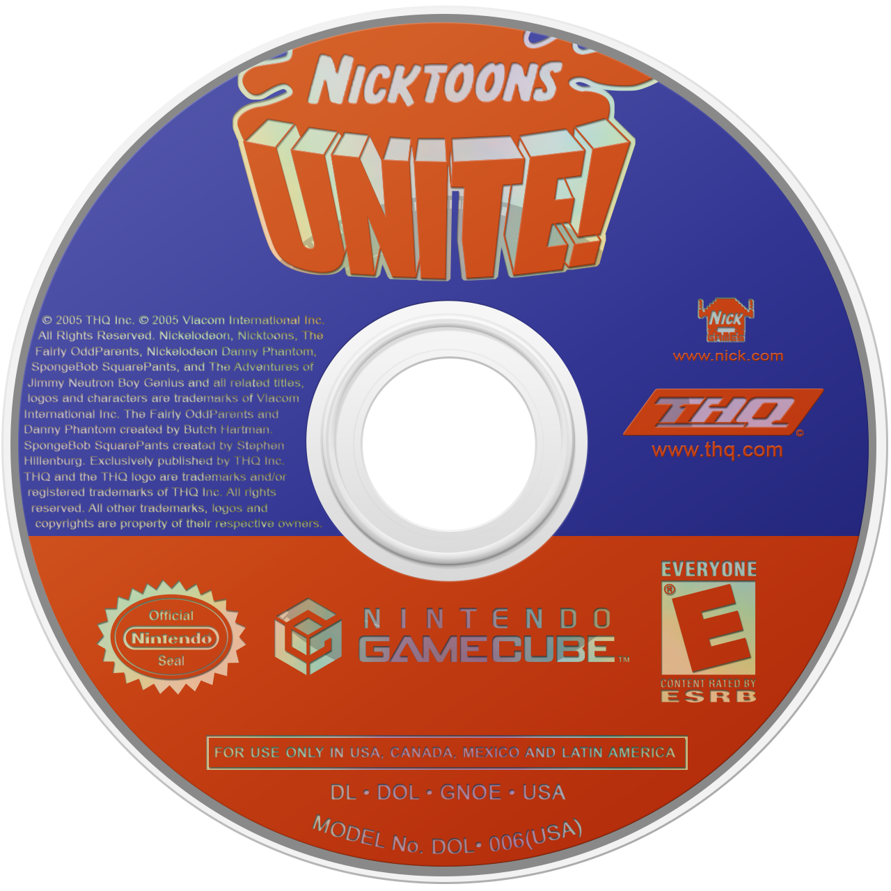 Nicktoons Unite! - GameCube