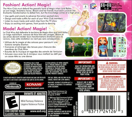 Winx Club: Mission Enchantix - Nintendo DS