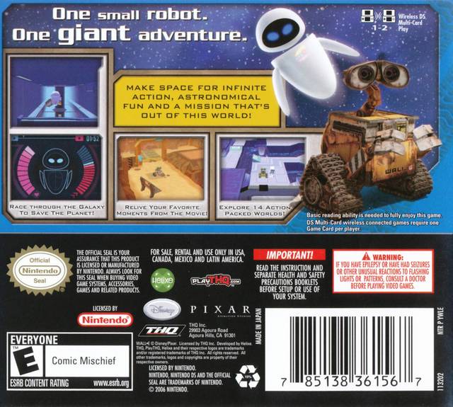 Disney•Pixar Wall-E - Nintendo DS