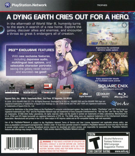 Star Ocean: The Last Hope - International - PlayStation 3