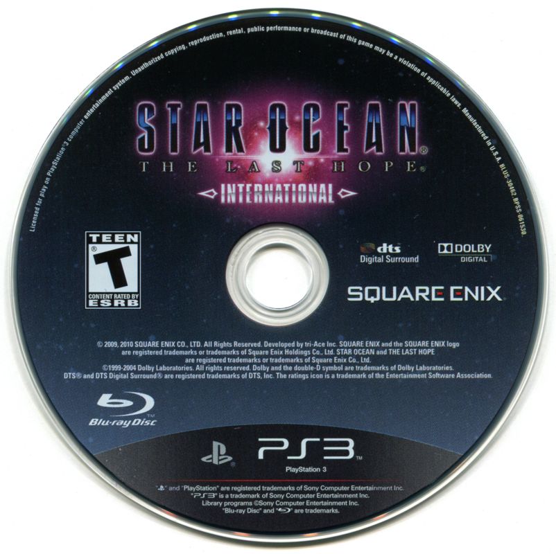 Star Ocean: The Last Hope - International - PlayStation 3