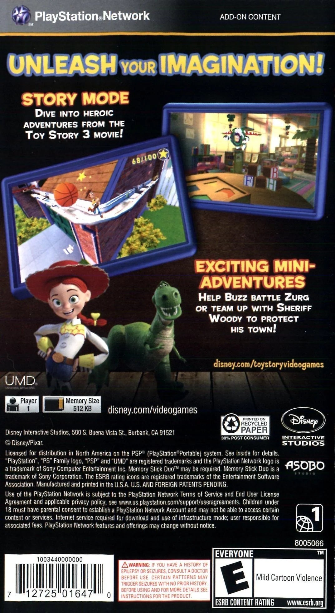 Toy Story 3 - PSP