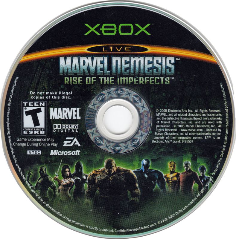 Marvel Nemesis: Rise of the Imperfects - Xbox