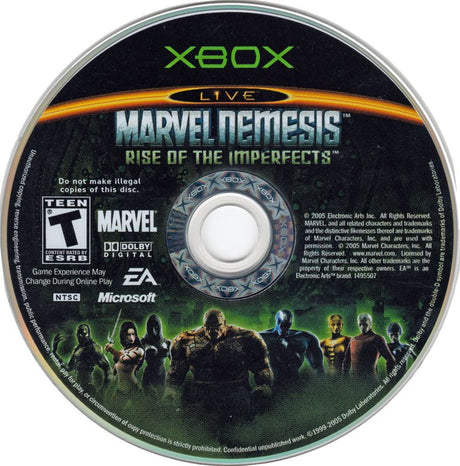 Marvel Nemesis: Rise of the Imperfects - Xbox