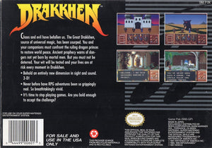 Drakkhen - Super Nintendo