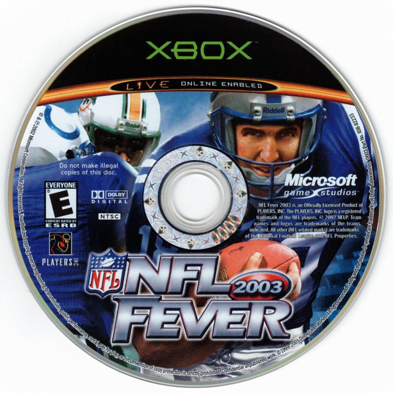 NFL Fever 2003 - Xbox