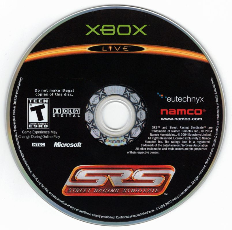 SRS: Street Racing Syndicate - Xbox
