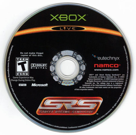 SRS: Street Racing Syndicate - Xbox