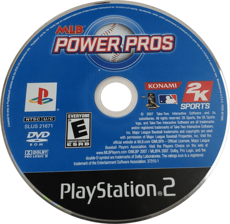 MLB Power Pros - PlayStation 2