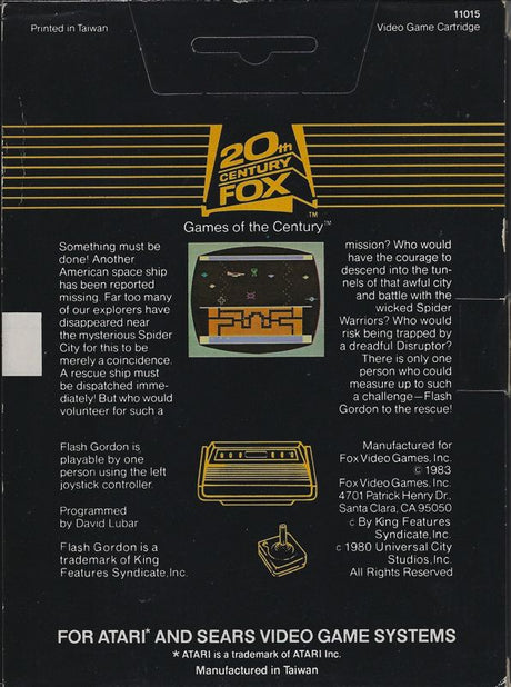 Flash Gordon - Atari 2600