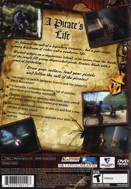 Pirates: Legend of the Black Buccaneer - PlayStation 2