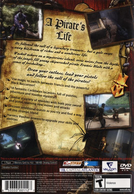 Pirates: Legend of the Black Buccaneer - PlayStation 2