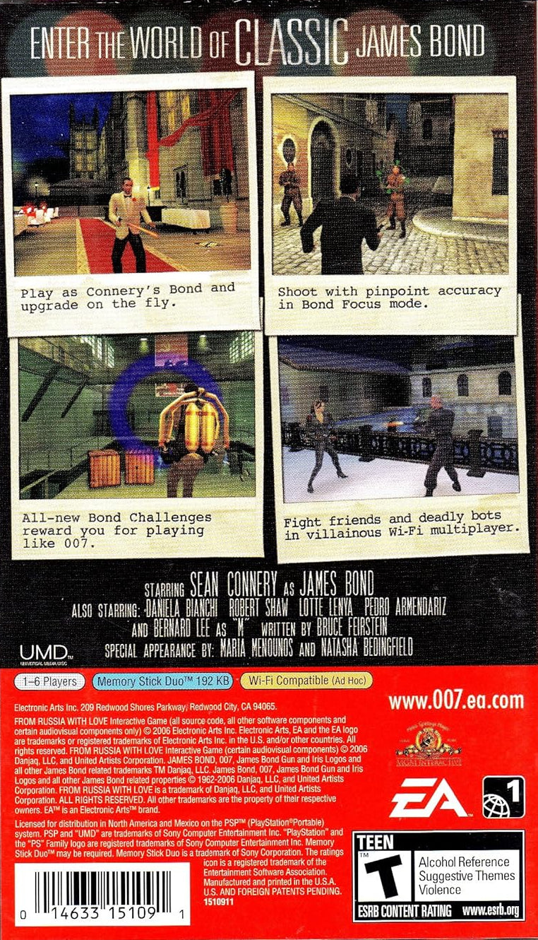 007 From Russia with Love - PSP