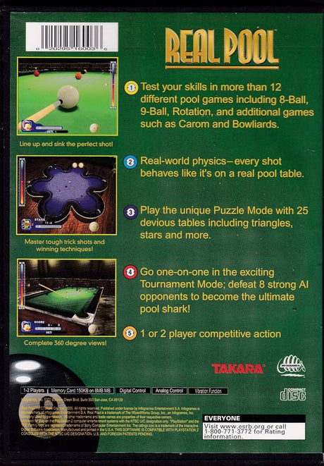 Real Pool - PlayStation 2