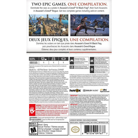 Assassin's Creed: The Rebel Collection - Nintendo Switch