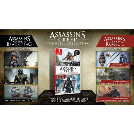 Assassin's Creed: The Rebel Collection - Nintendo Switch