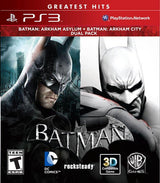 Batman: Arkham Asylum + Batman Arkham City Dual Pack - PlayStation 3