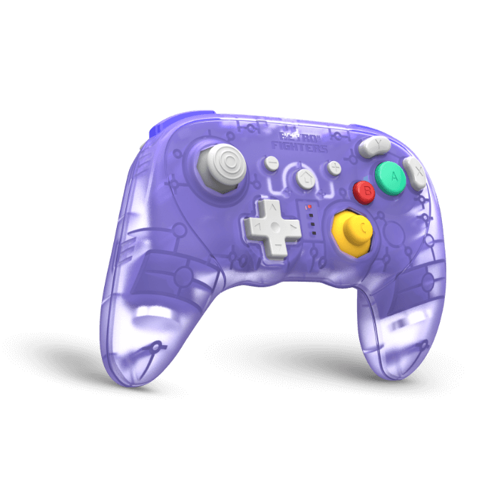 BattlerGC Pro Dual Wireless Controller for GameCube, Switch, Wii, Wii U, PC