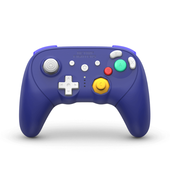 BattlerGC Pro Dual Wireless Controller for GameCube, Switch, Switch 2, Wii, PC