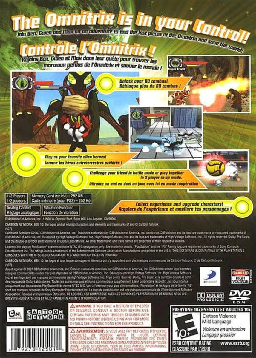 Ben 10: Protector of Earth - PlayStation 2