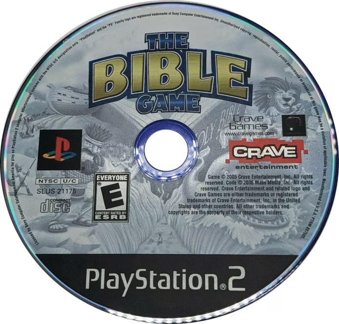 The Bible Game - PlayStation 2
