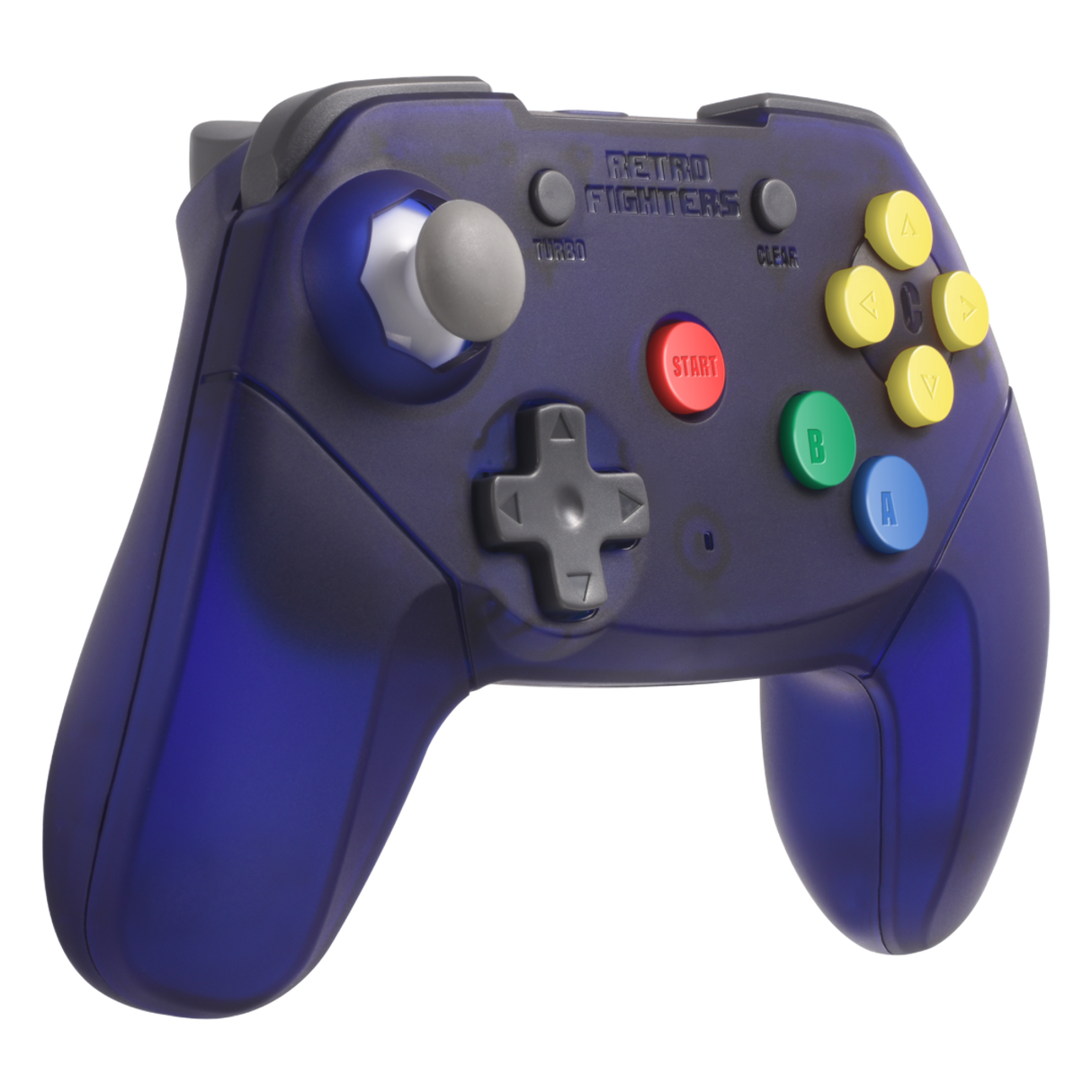 Brawler64 2.4GHz Wireless Controller for Nintendo 64 - Retro Fighter