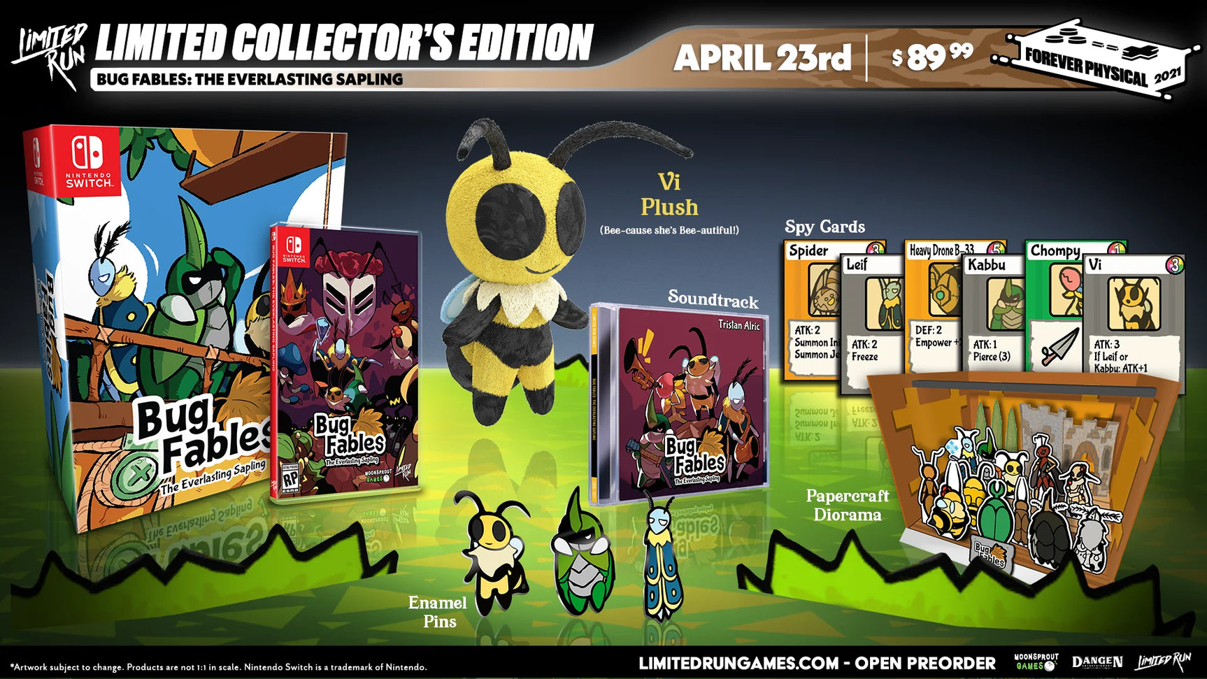Bug Fables: The Everlasting Sapling - Collector's Edition - Nintendo Switch
