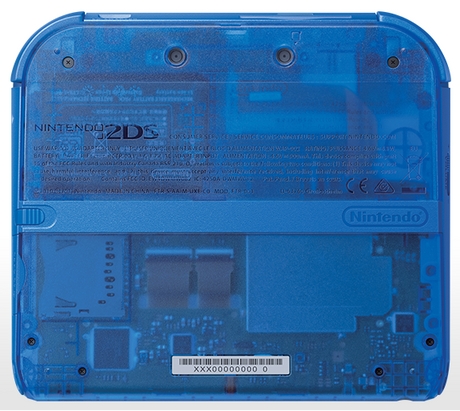 Nintendo 2DS System - Crystal Blue
