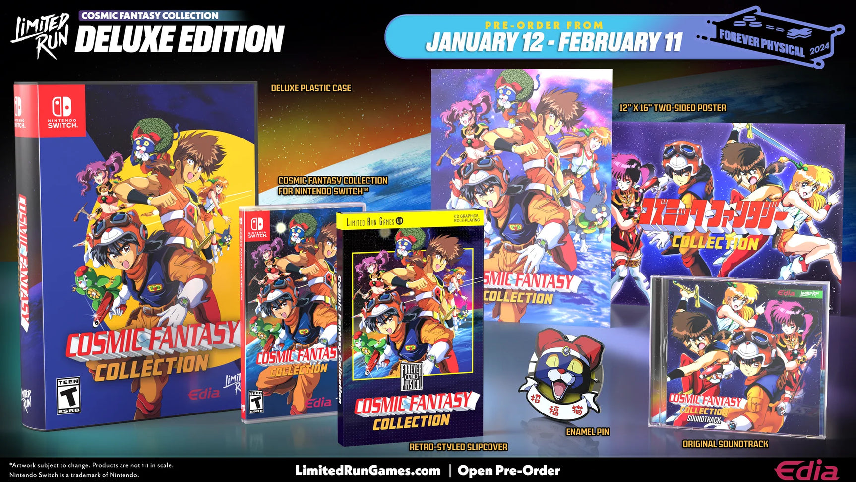 Cosmic Fantasy Collection: Deluxe Edition - Nintendo Switch