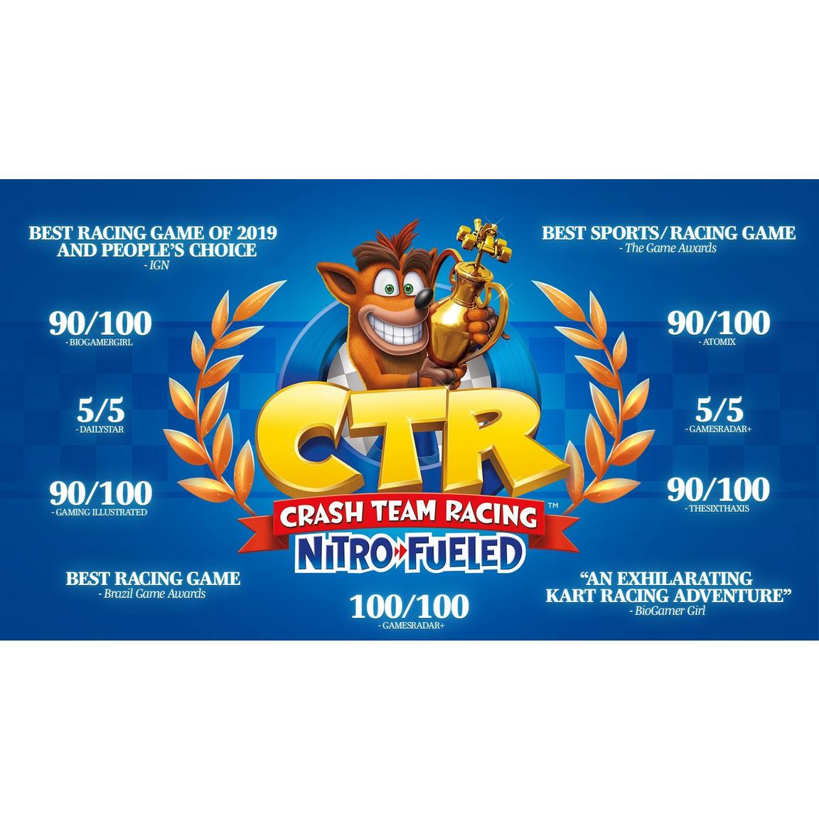 Crash Team Racing CTR: Nitro Fueled - Nintendo Switch