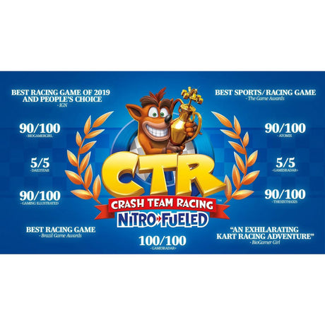 Crash Team Racing CTR: Nitro Fueled - PlayStation 4