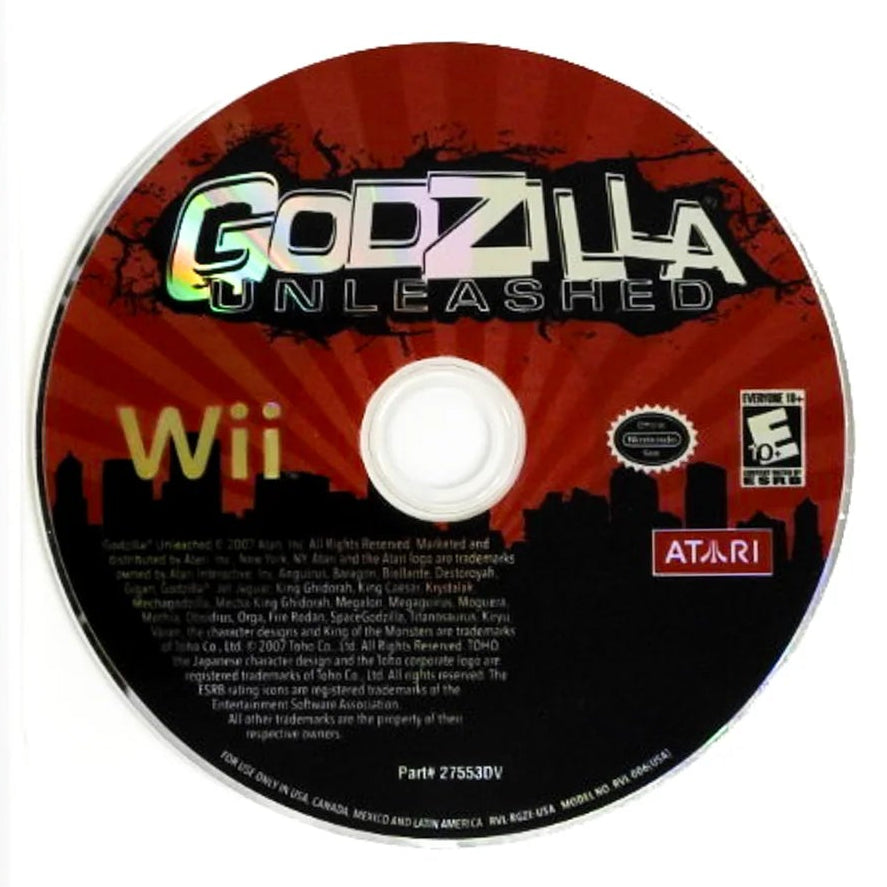 Godzilla: Unleashed - Wii