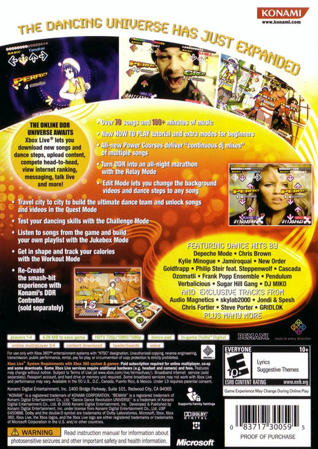 Dance Dance Revolution Universe - Xbox 360