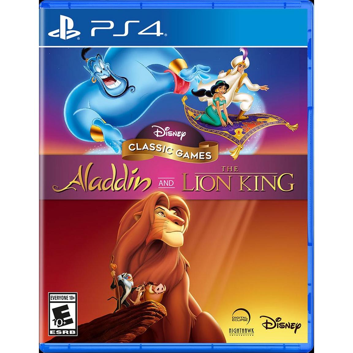 Disney Classic Games: Aladdin and The Lion King - PlayStation 4