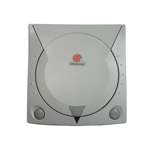 Top of white SEGA Dreamcast console