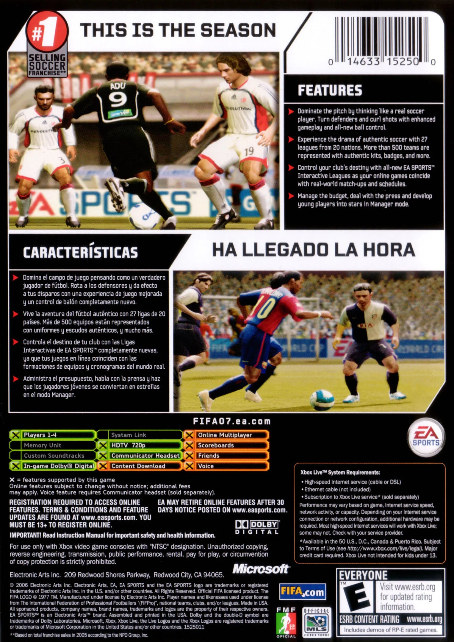 FIFA Soccer 07 - Xbox