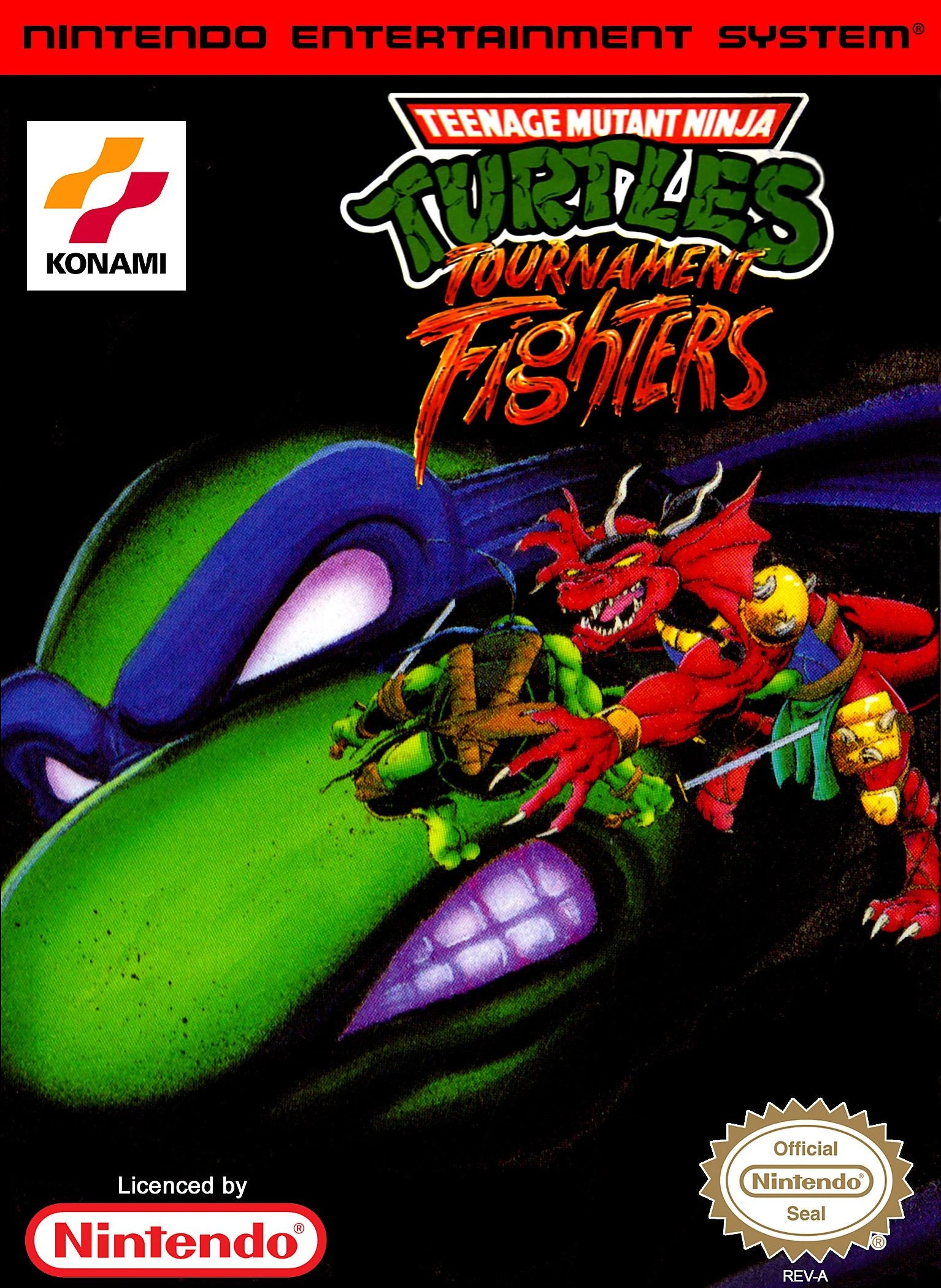 Teenage Mutant Ninja Turtles: Tournament Fighters - NES