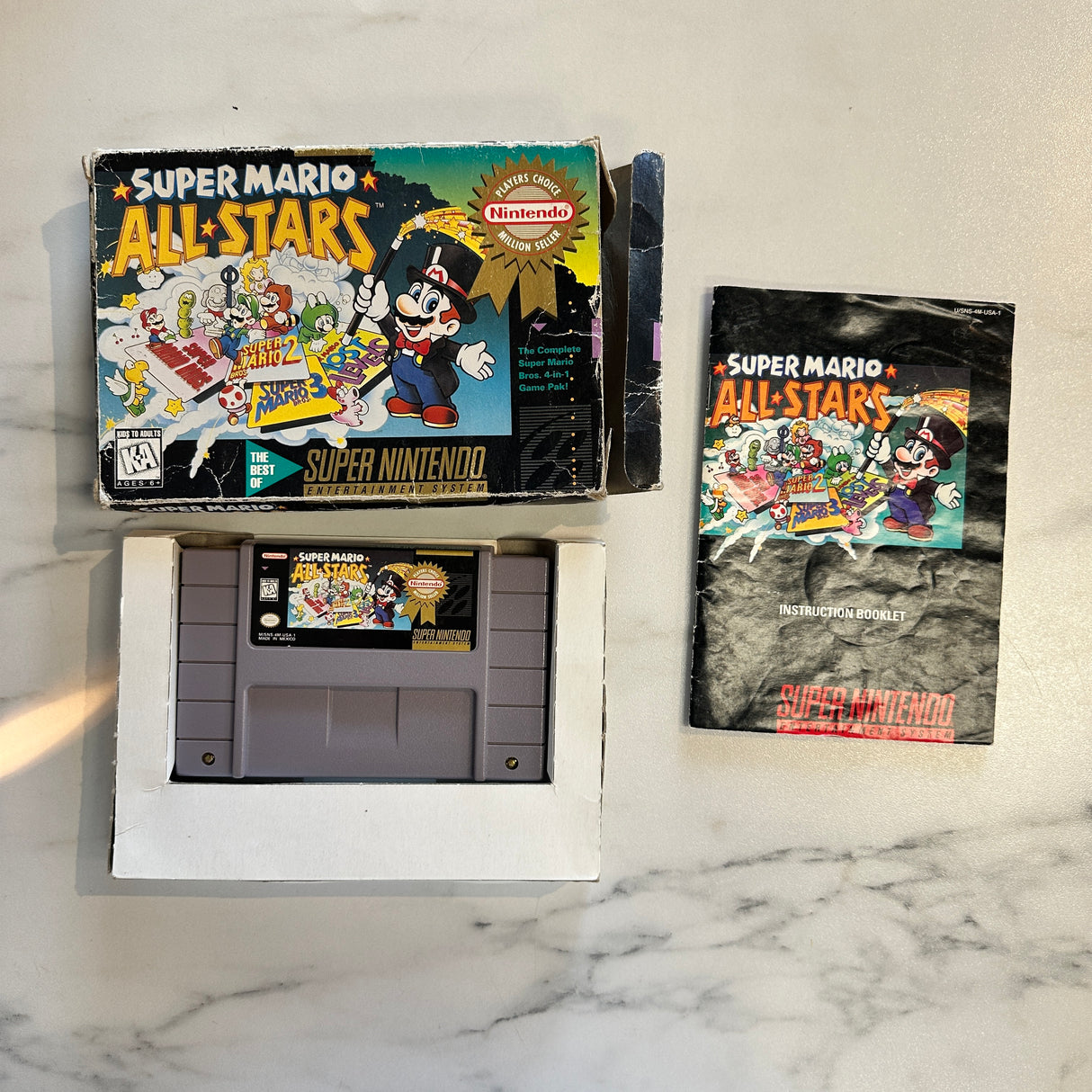Super Mario All-Stars (Player's Choice) - Super Nintendo