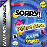 Sorry! / Aggravation / Scrabble Junior - Game Boy Advance