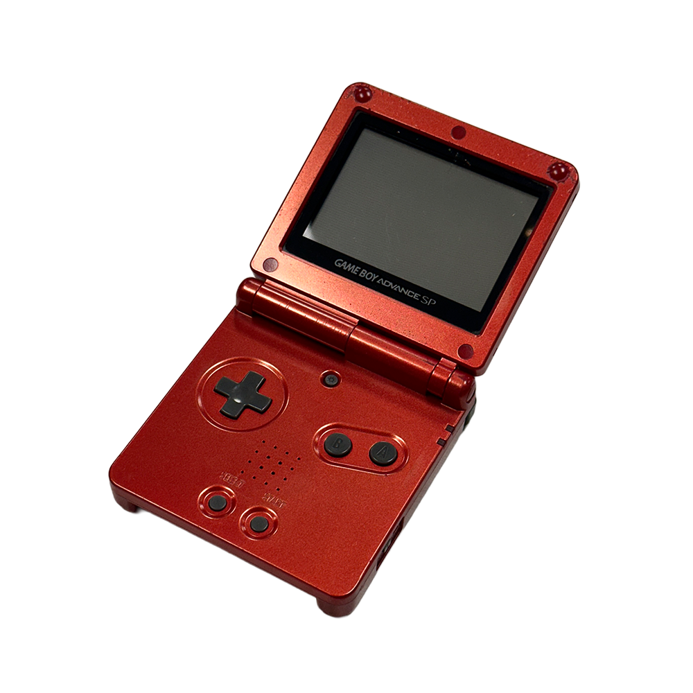Game Boy Advance SP System - Flame Red, AGS-001
