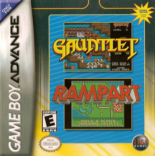 Gauntlet / Rampart - Game Boy Advance