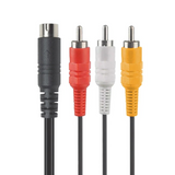 Composite AV Cable for SEGA Genesis (Model 2 and 3)