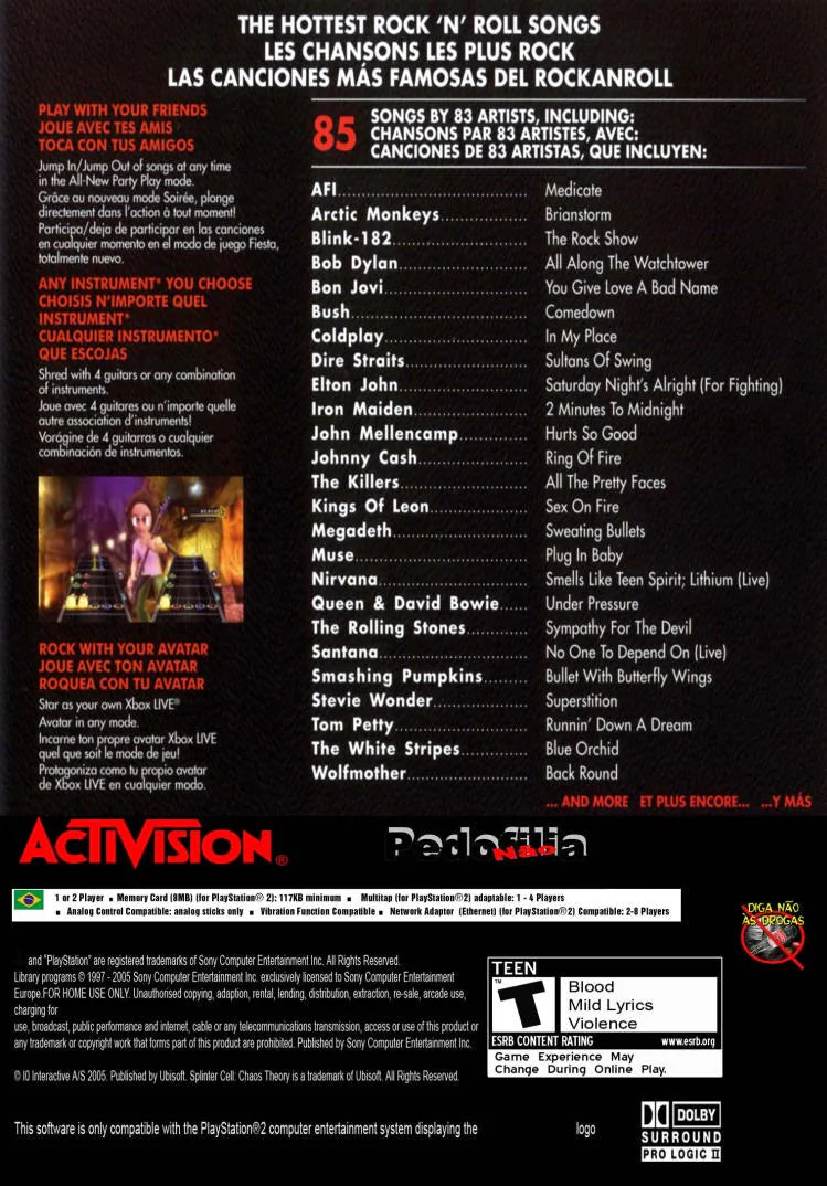 Guitar Hero 5 - PlayStation 2