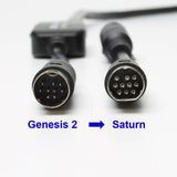 SEGA Saturn Adapter for HD Retrovision Genesis Component Cables