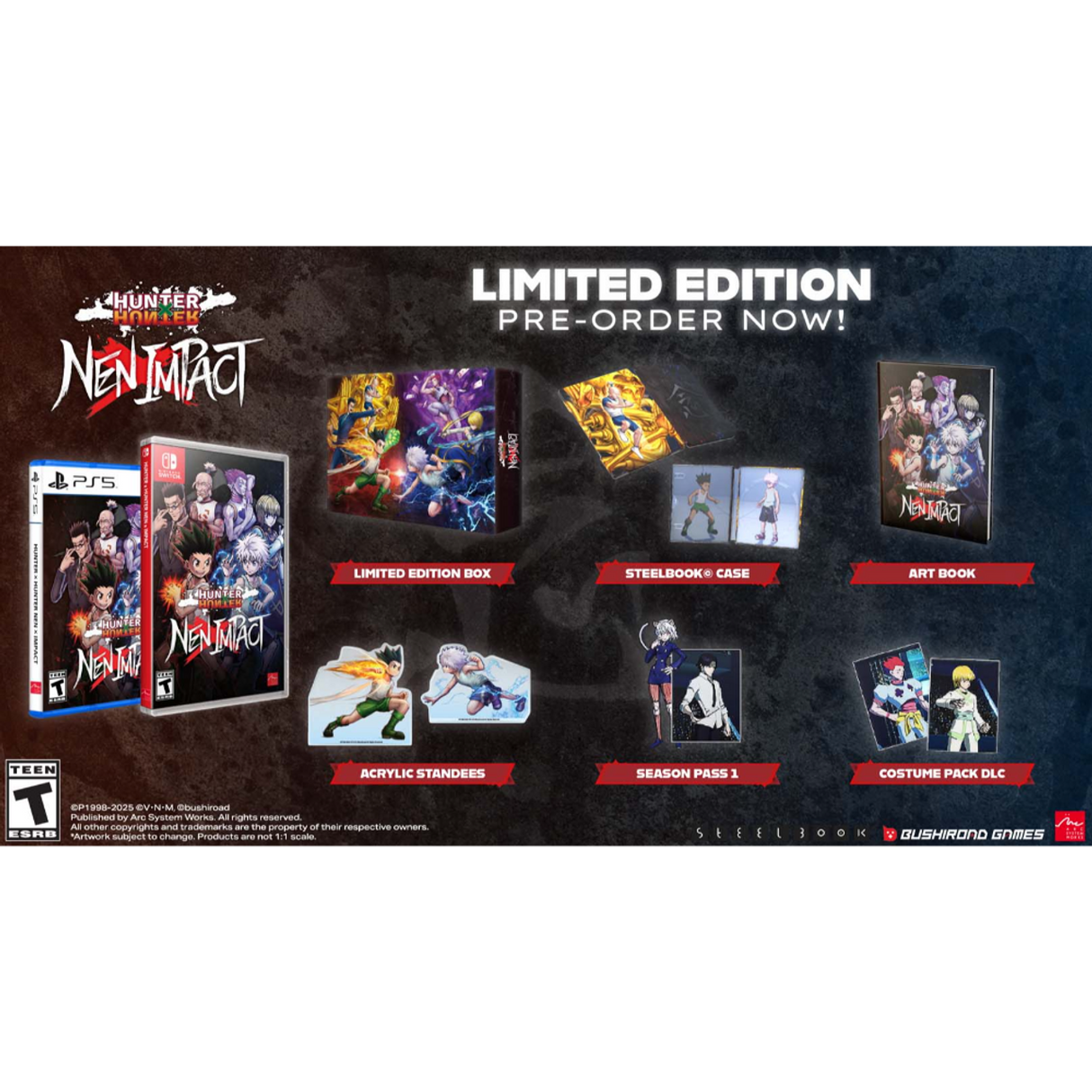 HUNTER x HUNTER NENxIMPACT Limited Edition - Nintendo Switch