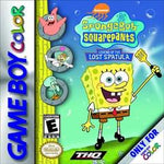 SpongeBob SquarePants Legend of the Lost Spatula - Game Boy Color