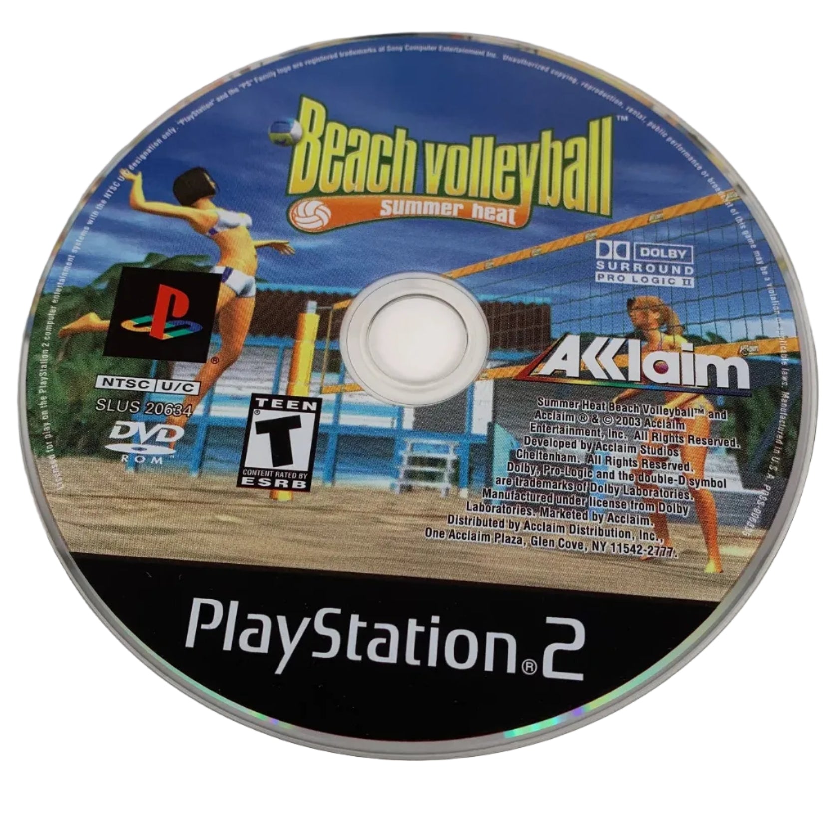 Summer Heat Beach Volleyball - PlayStation 2