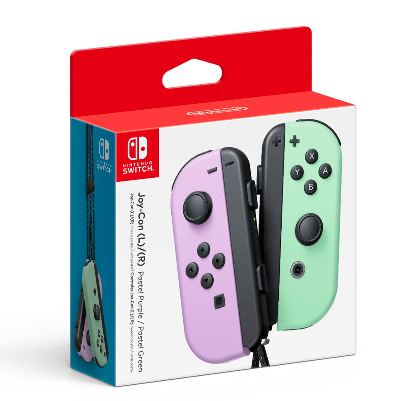 Joy-Con (L)/(R) for Nintendo Switch - Pastel Purple / Pastel Green